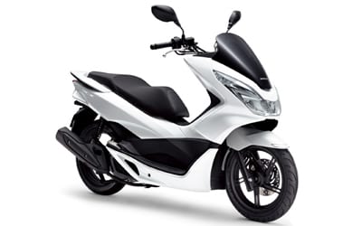 ホンダ　PCX125　原付二種スクーター　白